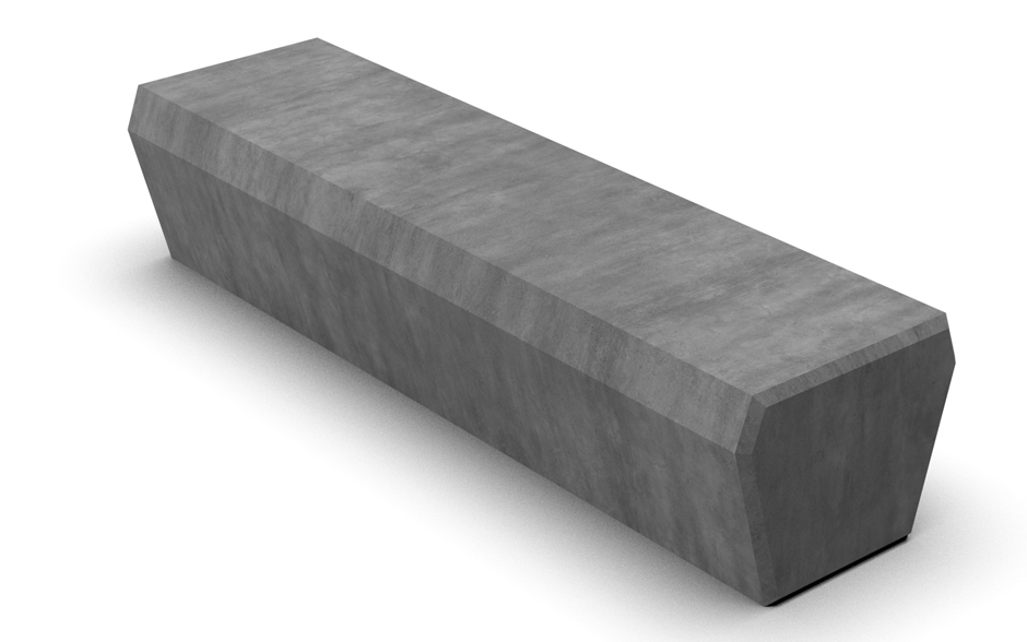 Rino Bank aus nachhaltigem Beton