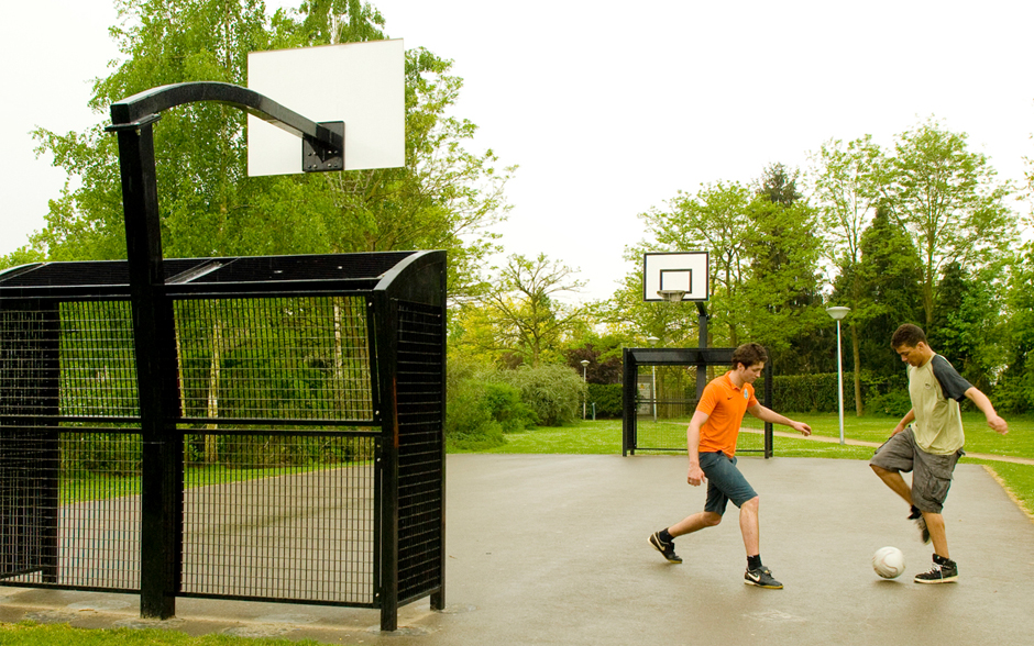 Omnicombi Tor mit Basketballkorb