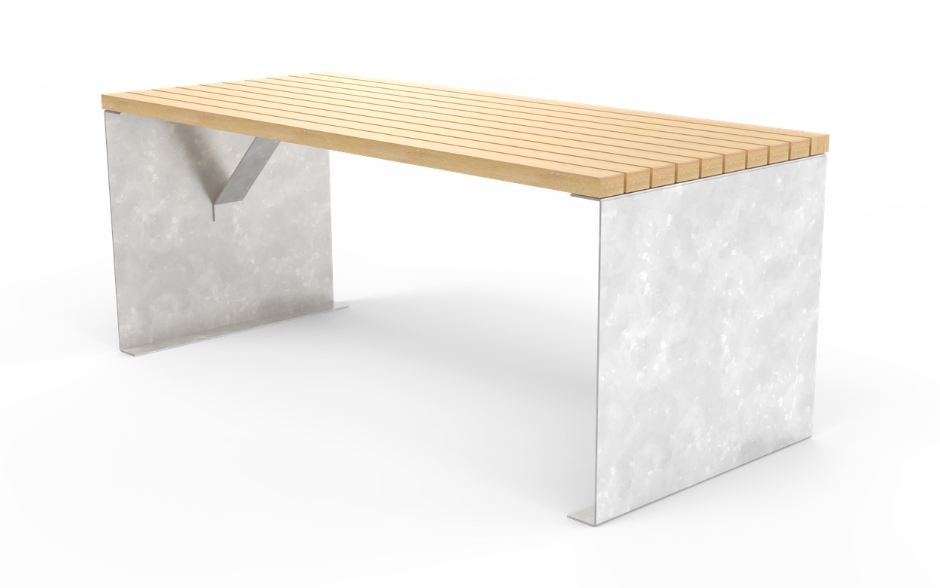 LINN Tisch Stahl & Holz