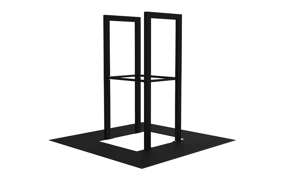 Scala Baumschutzkorb rechteckig Stahl