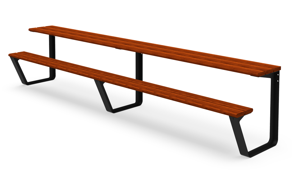 Reposa Picknickset Stahl und Bambus Anbauelement einseitig