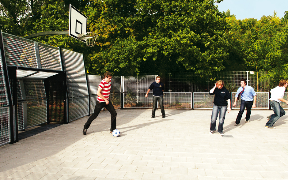 Omnicombi Tor mit Basketballkorb