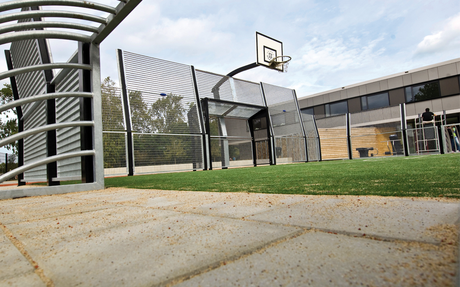 Omnicombi Tor mit Basketballkorb