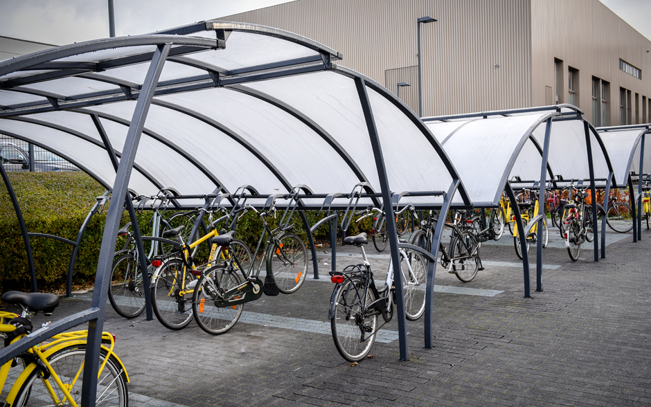 Ligna Fahrradüberdachung doppelseitig