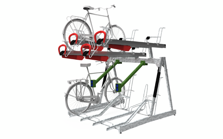 Easylift Premium Doppelstockparker mit Ladestationen