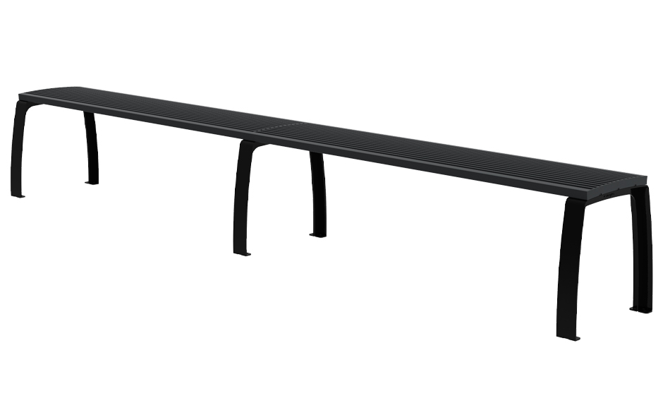 Camino Bank Stahl ohne Rückenlehne Erweiterung