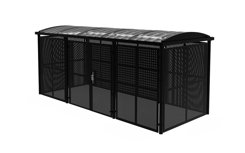 Meccado Gerätehaus Stahl