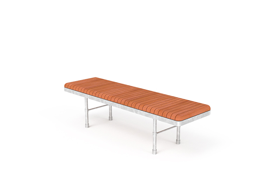 KLARA Bank einseitig ohne Rückenlehne