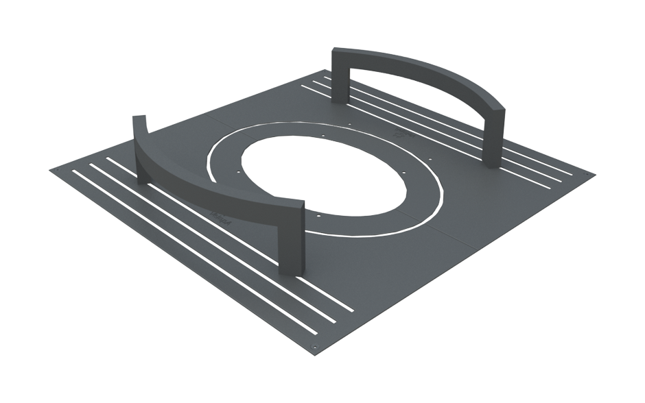 Scala Baumschutzbügel oval Stahl