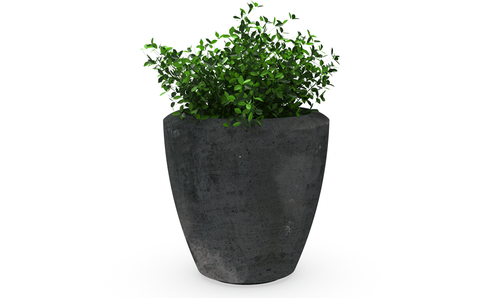Etna Cascara Pflanzkübel Stahlbeton