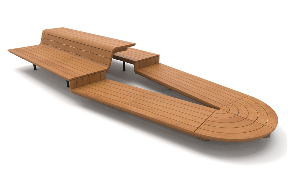 VelopA Lounge Modell Holz