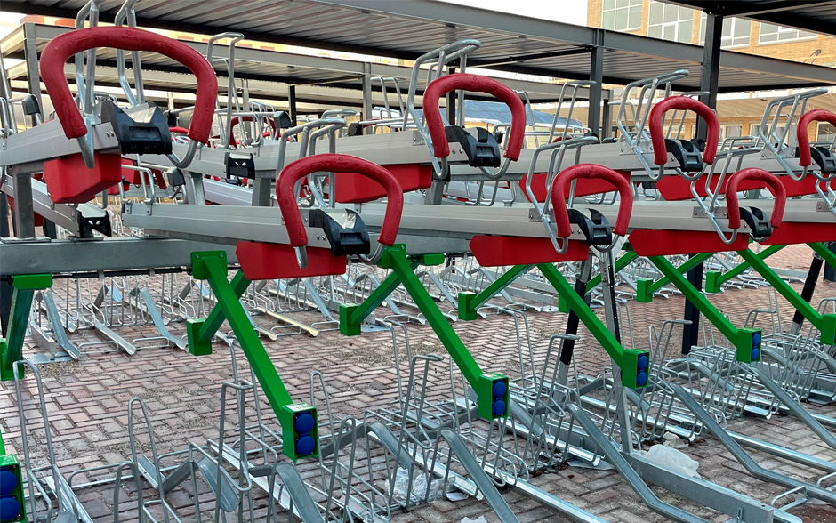 Easylift Premium Doppelstockparker mit Ladestationen