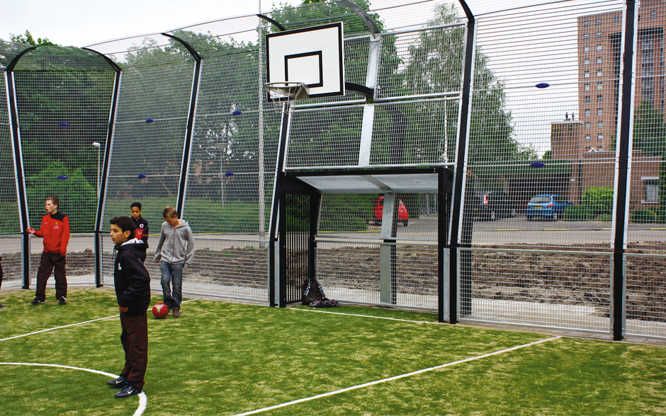 Omnicombi Tor mit Basketballkorb