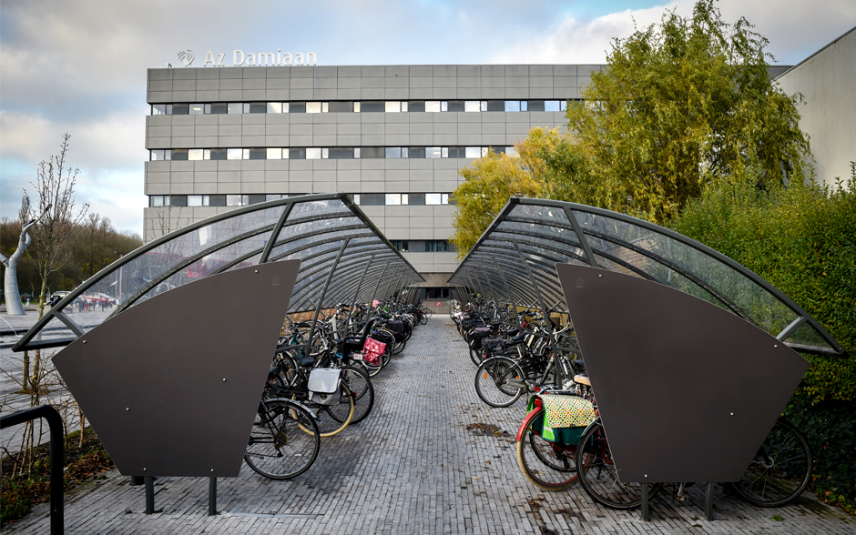 Ligna Fahrradüberdachung doppelseitig