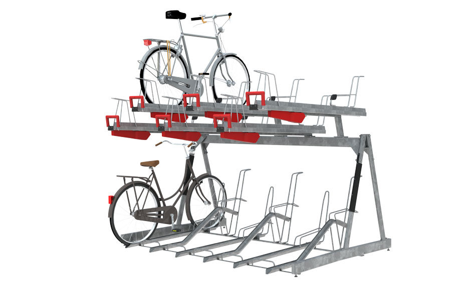 CapaCITY Doppelstock Fahrradparker