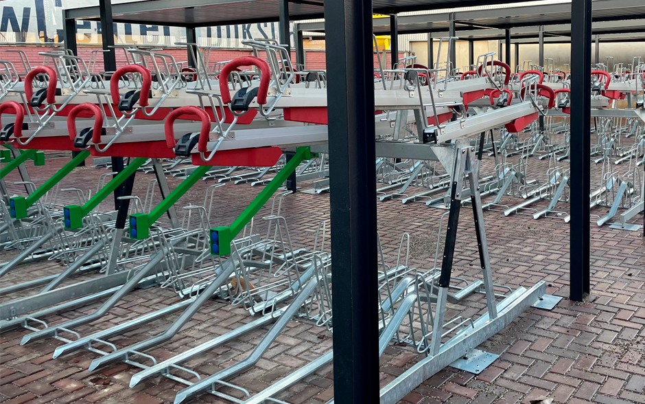 Easylift Premium Doppelstockparker mit Ladestationen