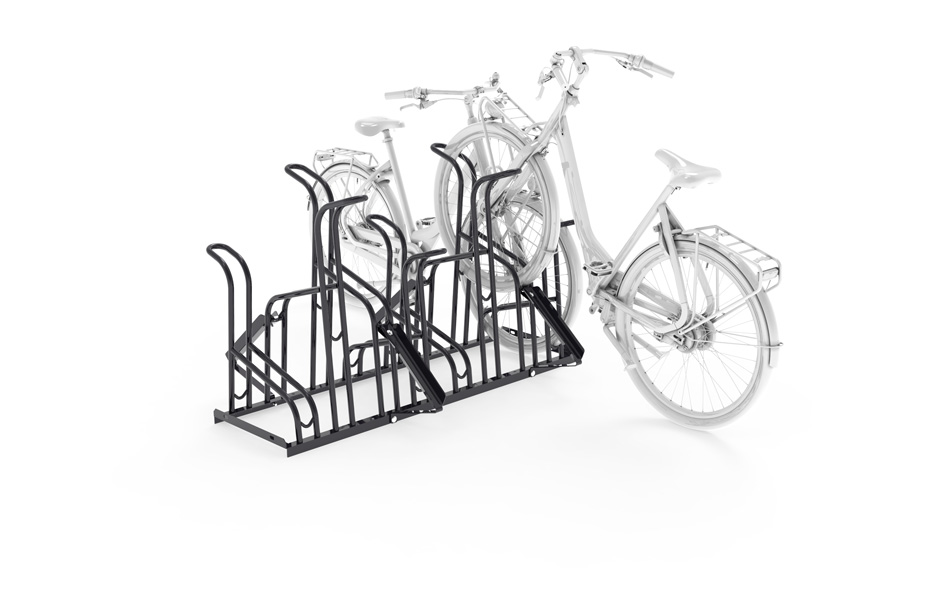 Variant 3 Fahrradständer doppelseitig mit ParkAssist