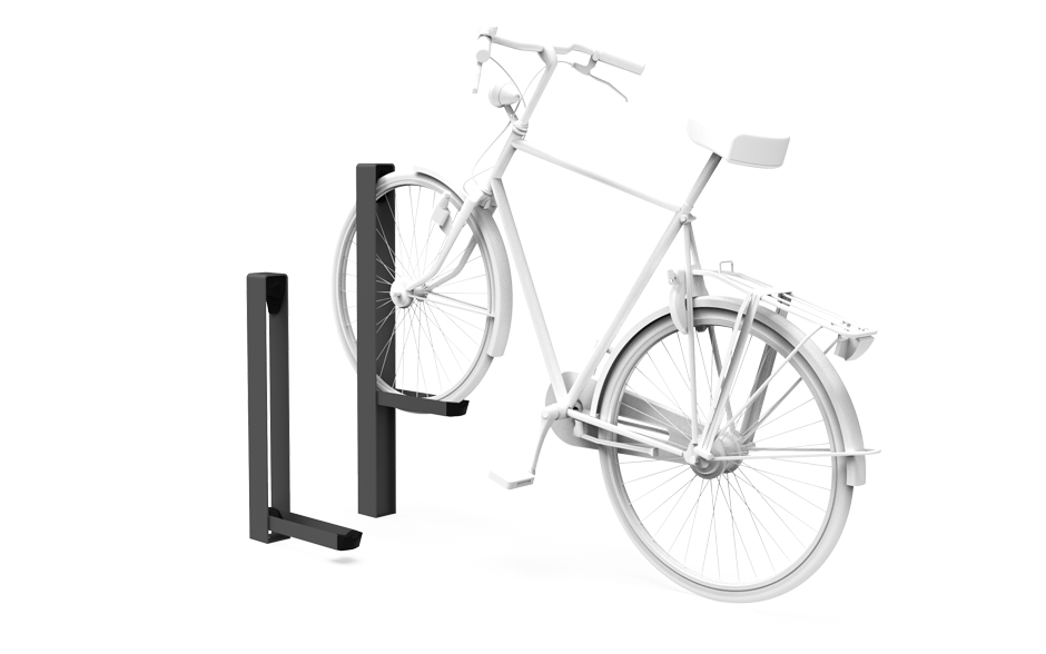 Construct Fahrradständer in Stahl