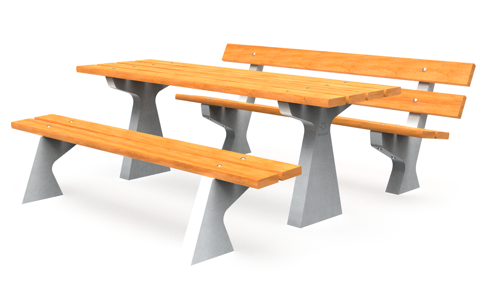 Resto Combi Picknickset Holz