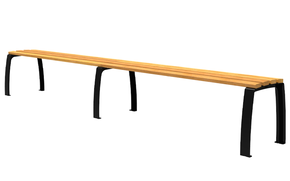 Camino Bank Holz ohne Rückenlehne Erweiterung